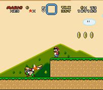 Super Mario All-Stars + Super Mario World (SNES) screenshot: Super Mario World.