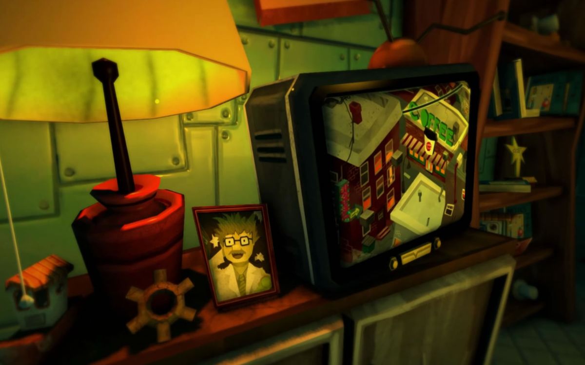 TurnOn (Windows) screenshot: A scene from the introduction sequence