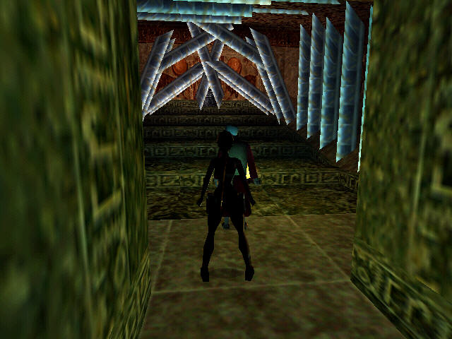 Tomb Raider: The Last Revelation (Windows) screenshot: Danger ahead