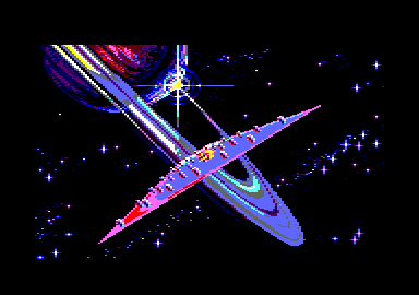 Purple Saturn Day (Amstrad CPC) screenshot: Second level intro