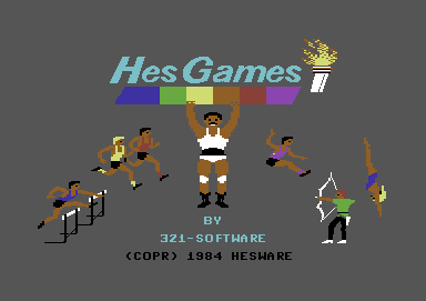 HesGames (Commodore 64) screenshot: Loading screen