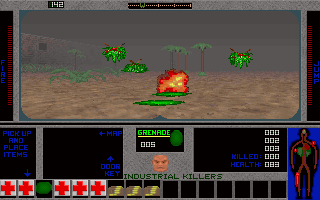 Industrial Killers (DOS) screenshot: Like this!