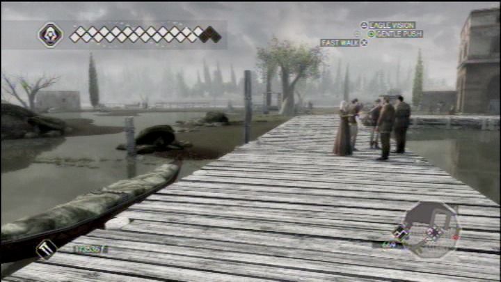 Assassin's Creed II (PlayStation 3) screenshot: Nothing strange at the docks.