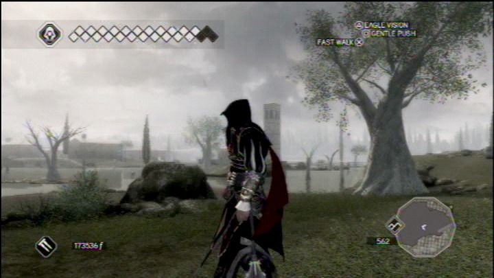 Assassin's Creed II (PlayStation 3) screenshot: You can rotate the camera simply to enjoy the view or when you search for something.