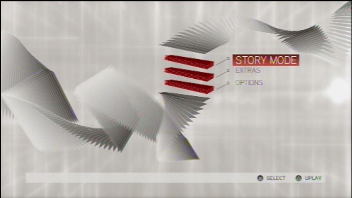 Assassin's Creed II (PlayStation 3) screenshot: Main menu