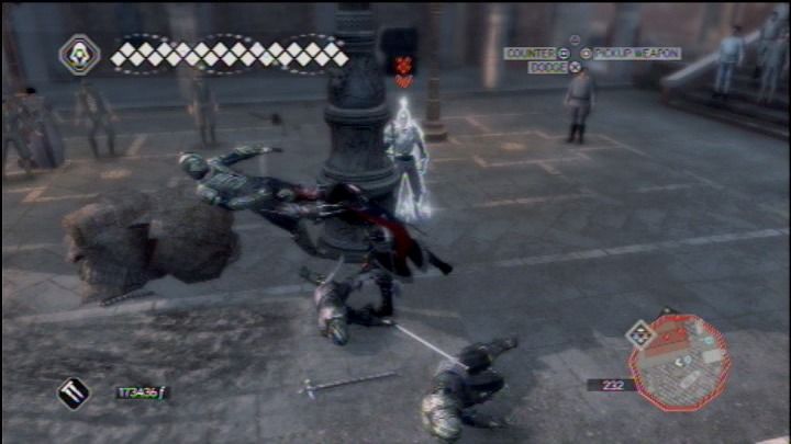 Assassin's Creed II (PlayStation 3) screenshot: That's three down, one to go.
