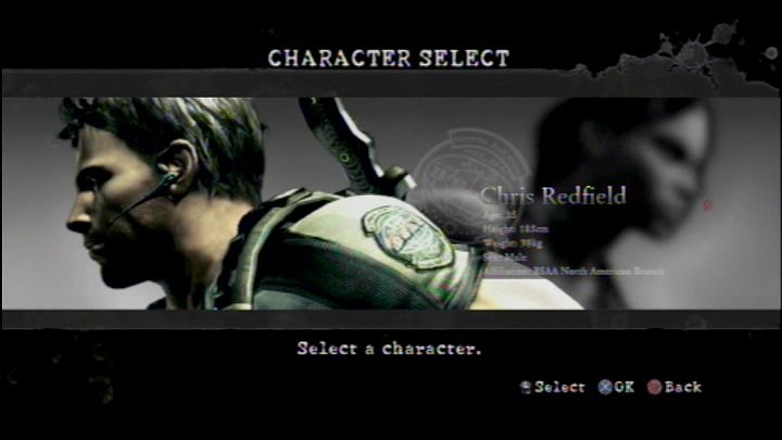 Resident Evil 5 - Characters