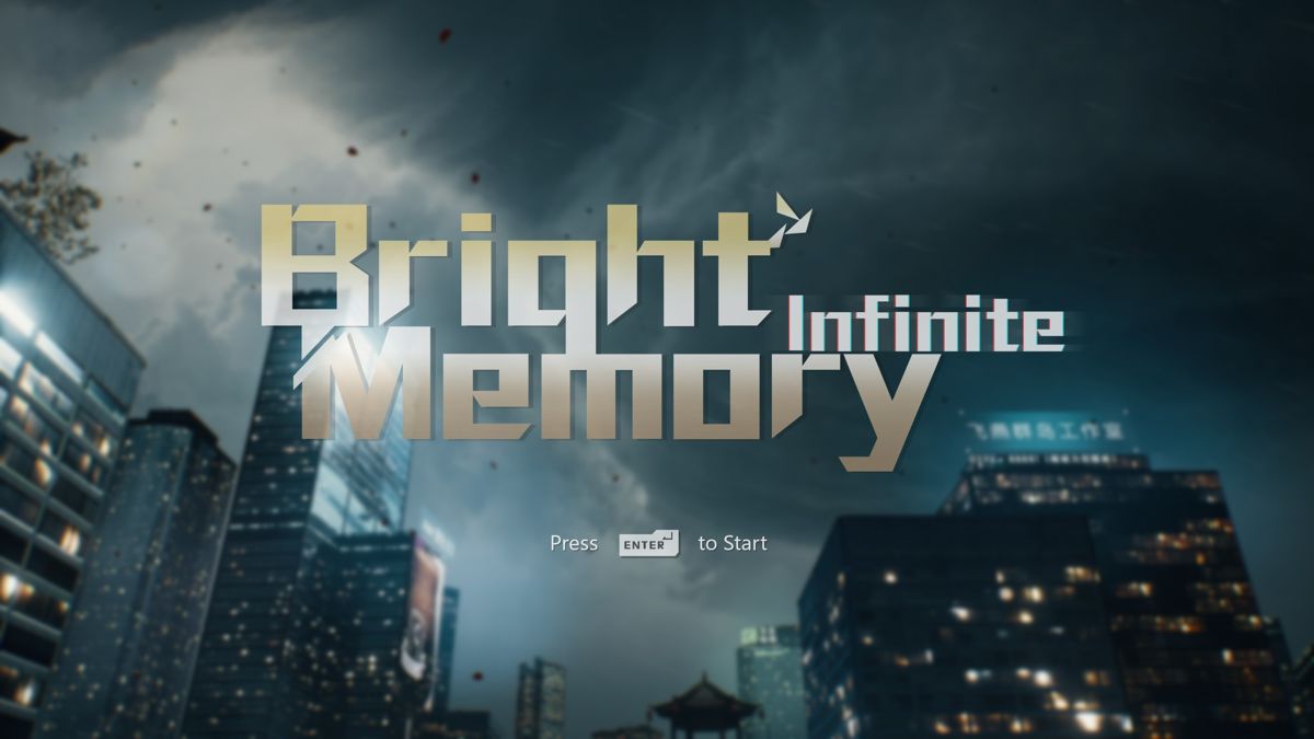 Bright Memory: Infinite (Windows) screenshot: Title Screen