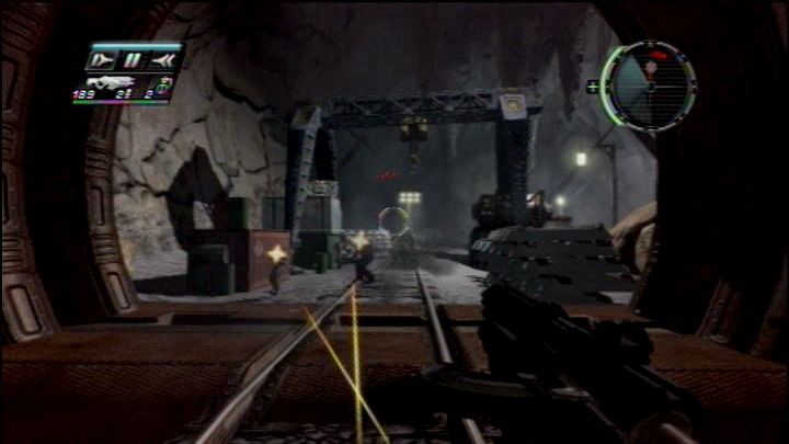 TimeShift (PlayStation 3) screenshot: They seem to be waiting for me.