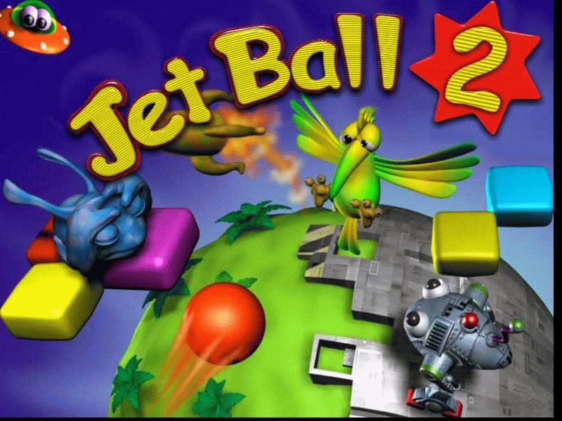 1st Go Warkanoid II (Windows) screenshot: Jet Ball II: Title screen