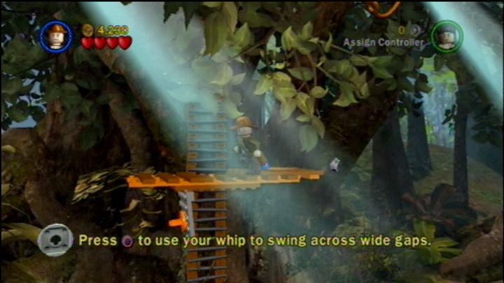 LEGO Indiana Jones: The Original Adventures (PlayStation 3) screenshot: Indy's always in search of something relic.