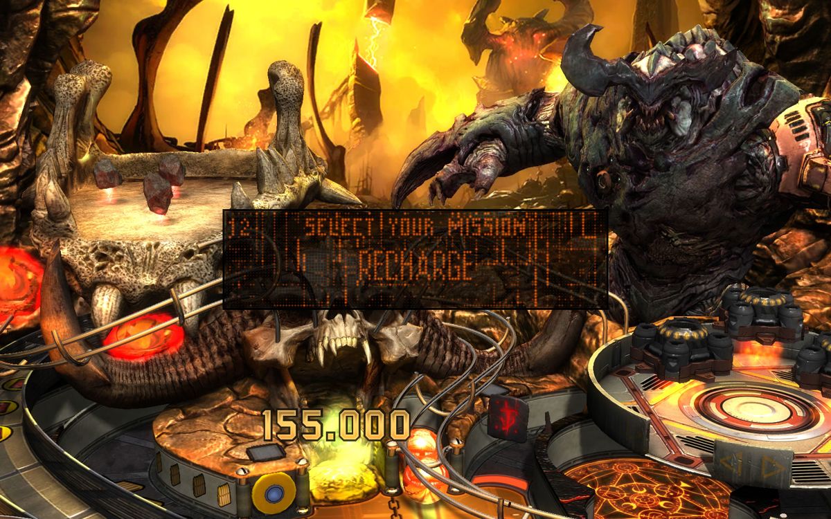 Screenshot of Pinball FX2 Bethesda Pinball (Windows, 2016) MobyGames
