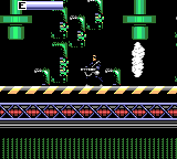 Terminator 2: Judgment Day (Game Gear) screenshot: Avoid the steam pipes