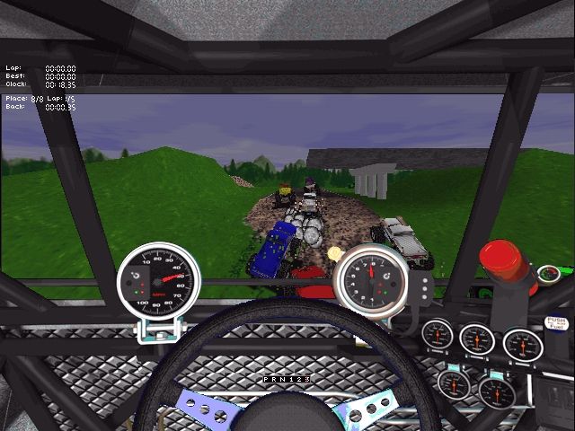 Monster Truck Madness (Windows) screenshot: Air Time