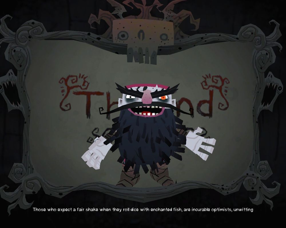 American McGee's Grimm: The Fisherman and His Wife (Windows) screenshot: The evil end