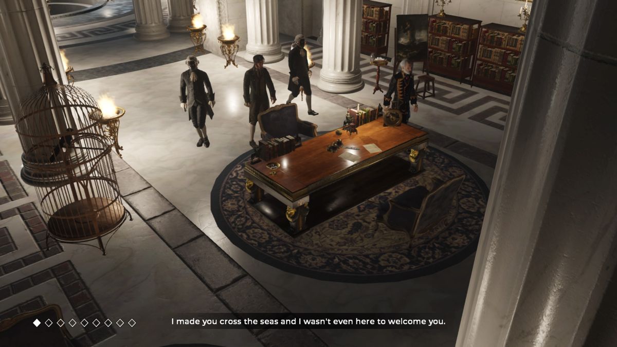 The Council: Episode 2 - Hide and Seek (PlayStation 4) screenshot: Time to meet the infamous Lord Mortimer in person