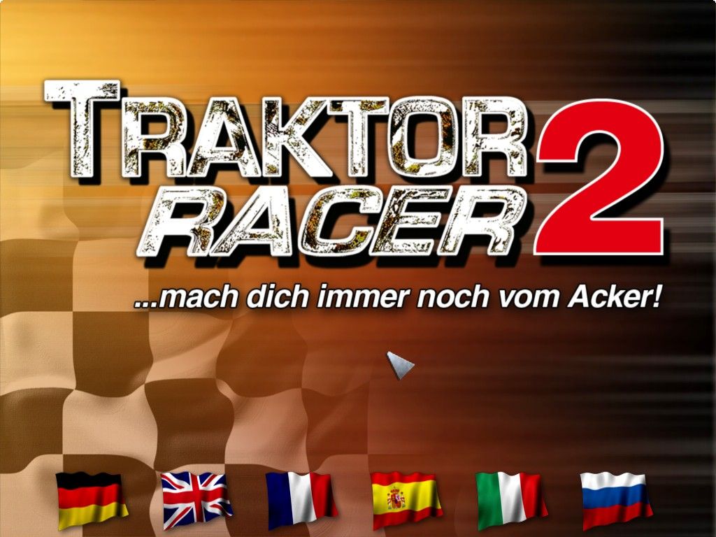 Traktor Racer 2 (Windows) screenshot: Start screen