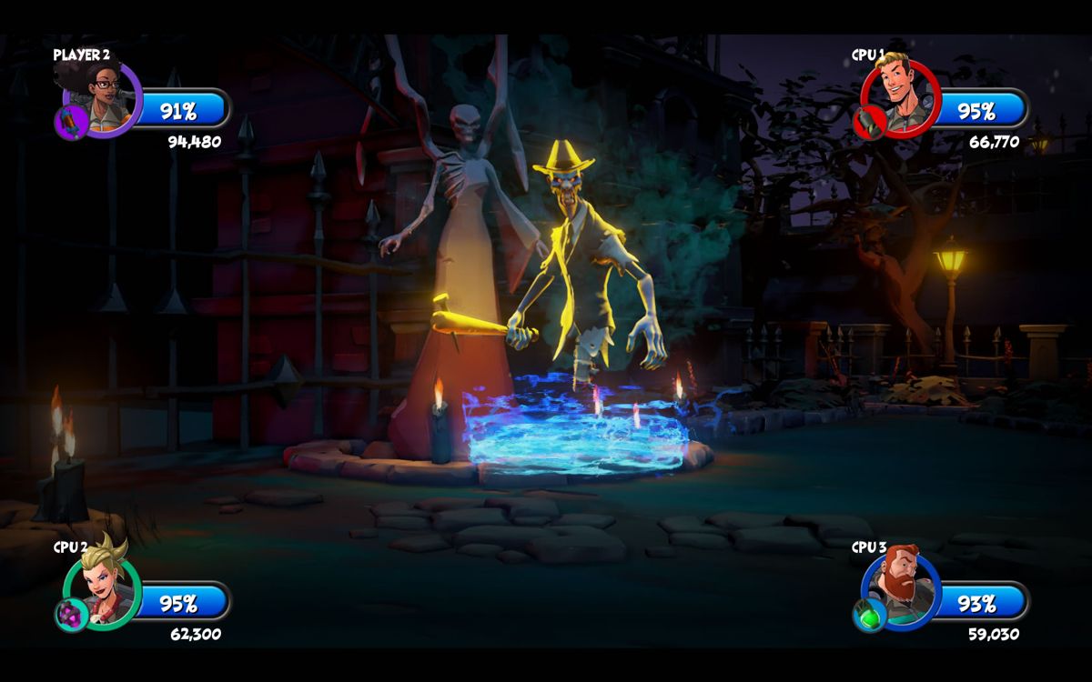 Ghostbusters (Windows) screenshot: Another ghost appears.