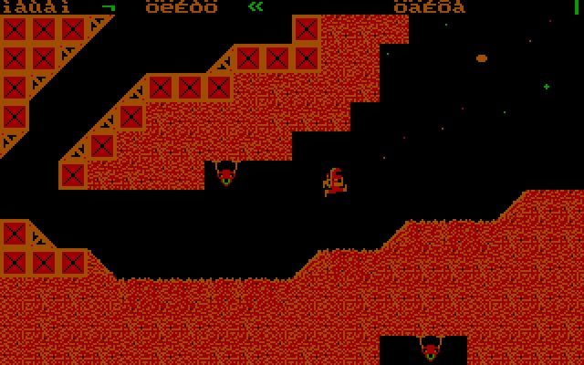 Monuments of Mars (DOS) screenshot: on the surface