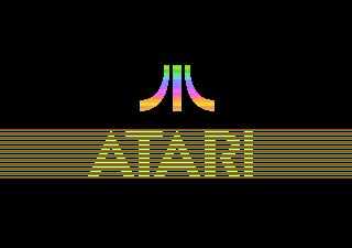 Super Skateboardin' (Atari 7800) screenshot: Atari logo