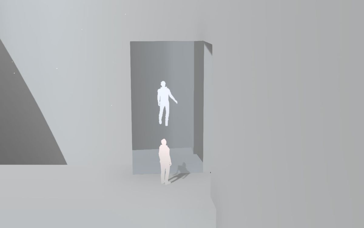 Metrico+ (Windows) screenshot: I chose to open the door on the right.