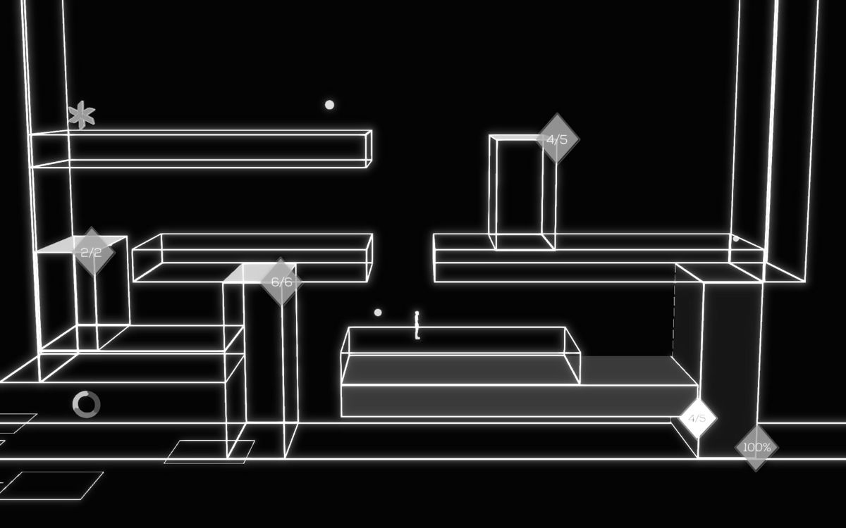 Metrico+ (Windows) screenshot: A complex sequence with platforms