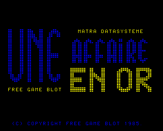 Une affaire en or (Alice 32/90) screenshot: Title screen