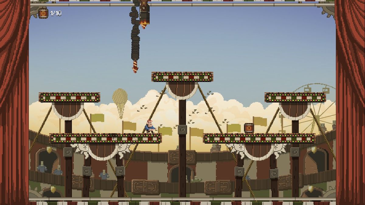 Penarium (Windows) screenshot: Rockets