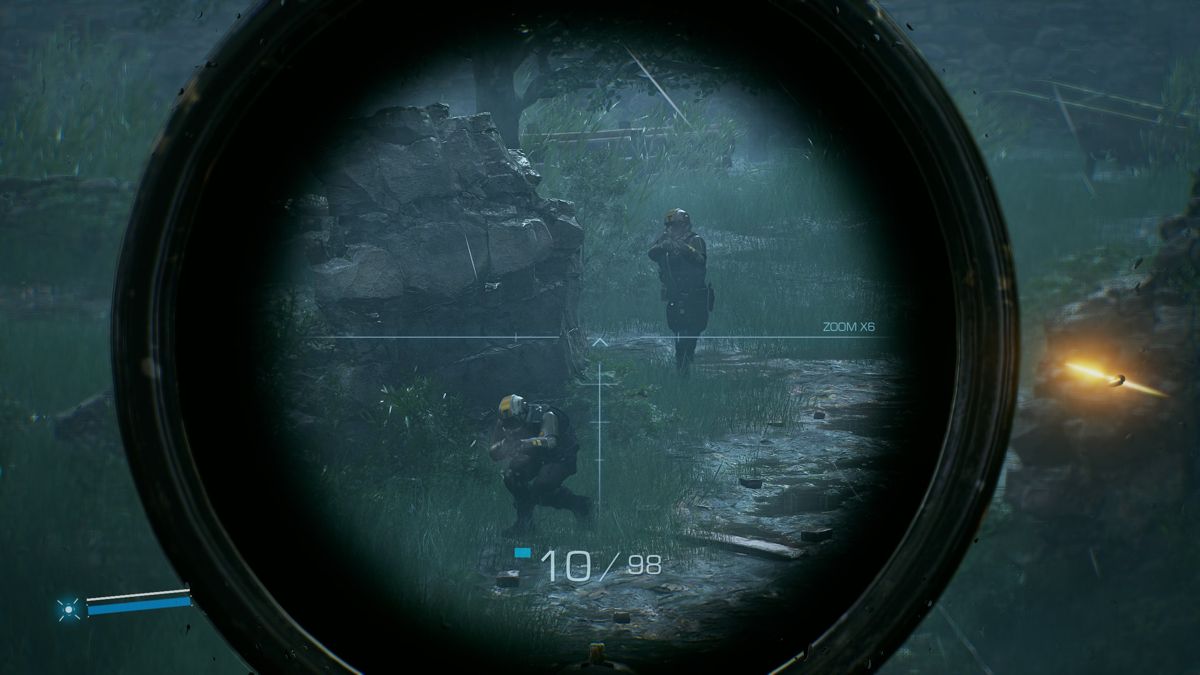 Bright Memory: Infinite (Windows) screenshot: Using a sniper rifle