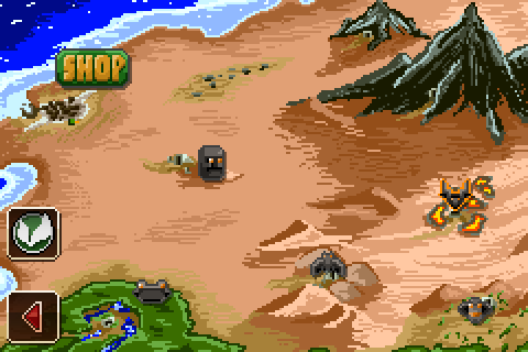 Hook Champ (iPhone) screenshot: The World Map