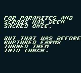Oddworld Adventures (Game Boy) screenshot: More story