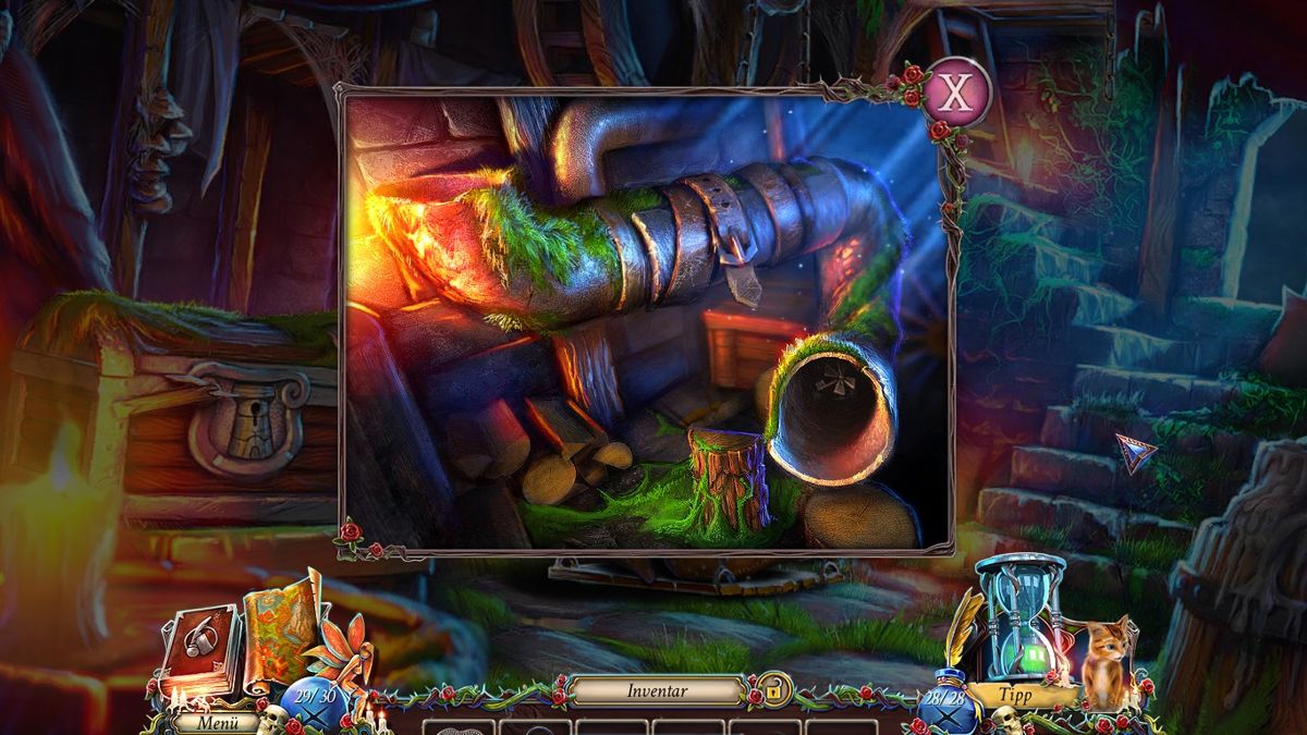 Grim Legends: The Forsaken Bride (Windows) screenshot: Doing some...repairs