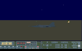 Megafortress Mega Pak (DOS) screenshot: One second before impact