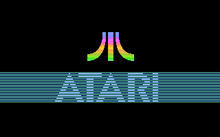 Crossbow (Atari 7800) screenshot: Atari logo