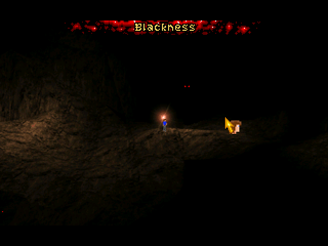 Prodigal (Windows) screenshot: A cave where Jacob is not alone