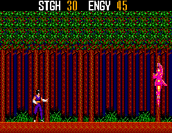 SpellCaster (SEGA Master System) screenshot: Boss