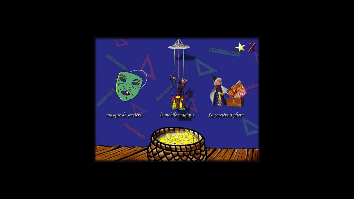 ColorExpress Magic CD-ROM (Windows) screenshot: Do it yourself ! Choose one item, color it, print it.