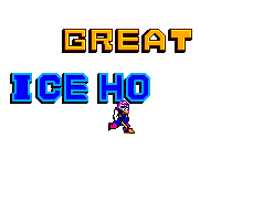Great Ice Hockey (SEGA Master System) screenshot: Title Animation