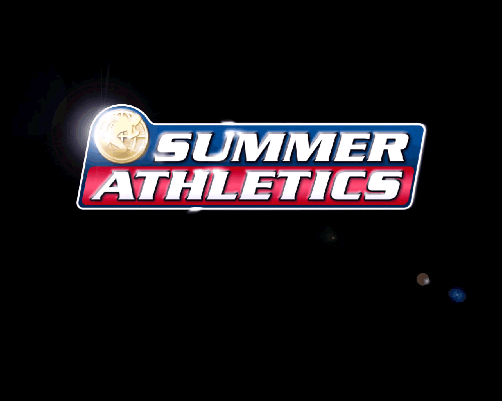 Summer Athletics: The Ultimate Challenge (Windows) screenshot: Title screen (demo version)