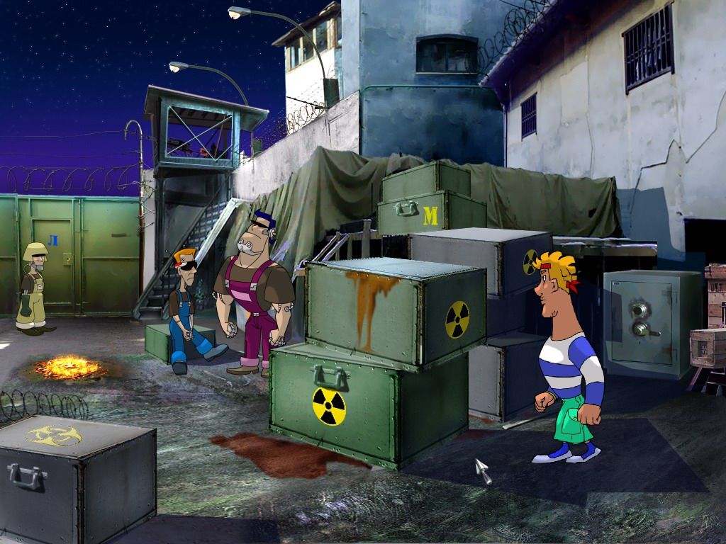 Den' Vyborov (Windows) screenshot: Too much androids to break through them