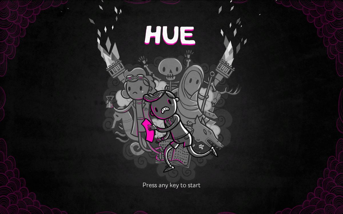 Hue (Windows) screenshot: Title screen
