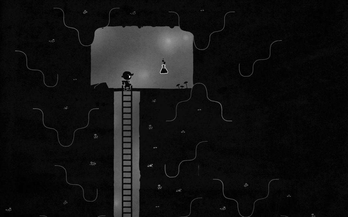 Hue (Windows) screenshot: A collectible beaker