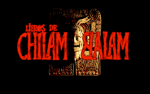 Libros de Chilam Balam (PC-98) screenshot: Title screen