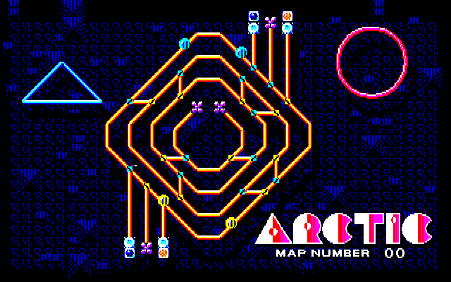 Arctic (PC-88) screenshot: Let's go!..