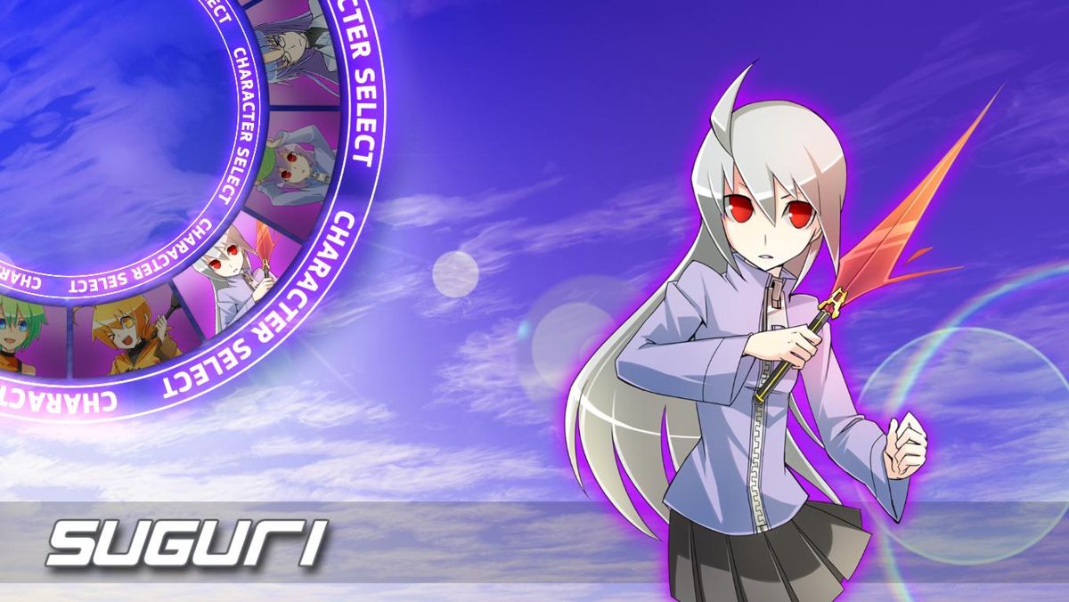 Acceleration of Suguri: X Edition (Windows) screenshot: Select character