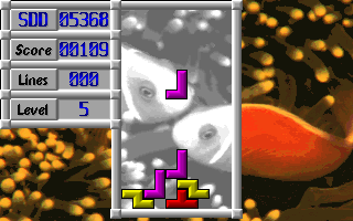 Notrus (DOS) screenshot: Level 5