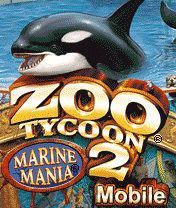 Zoo Tycoon 2: Marine Mania Mobile (J2ME) screenshot: Title screen.