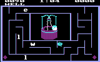 Alphabet Zoo (PC Booter) screenshot: Well, well (CGA, RGB)
