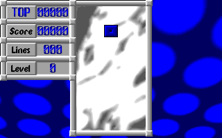 Notrus (DOS) screenshot: Starting level 0