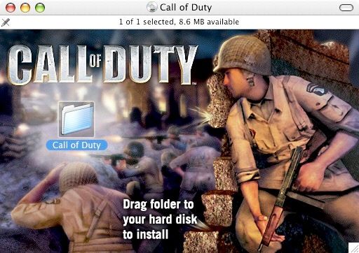 Call of Duty (Macintosh) screenshot: Title